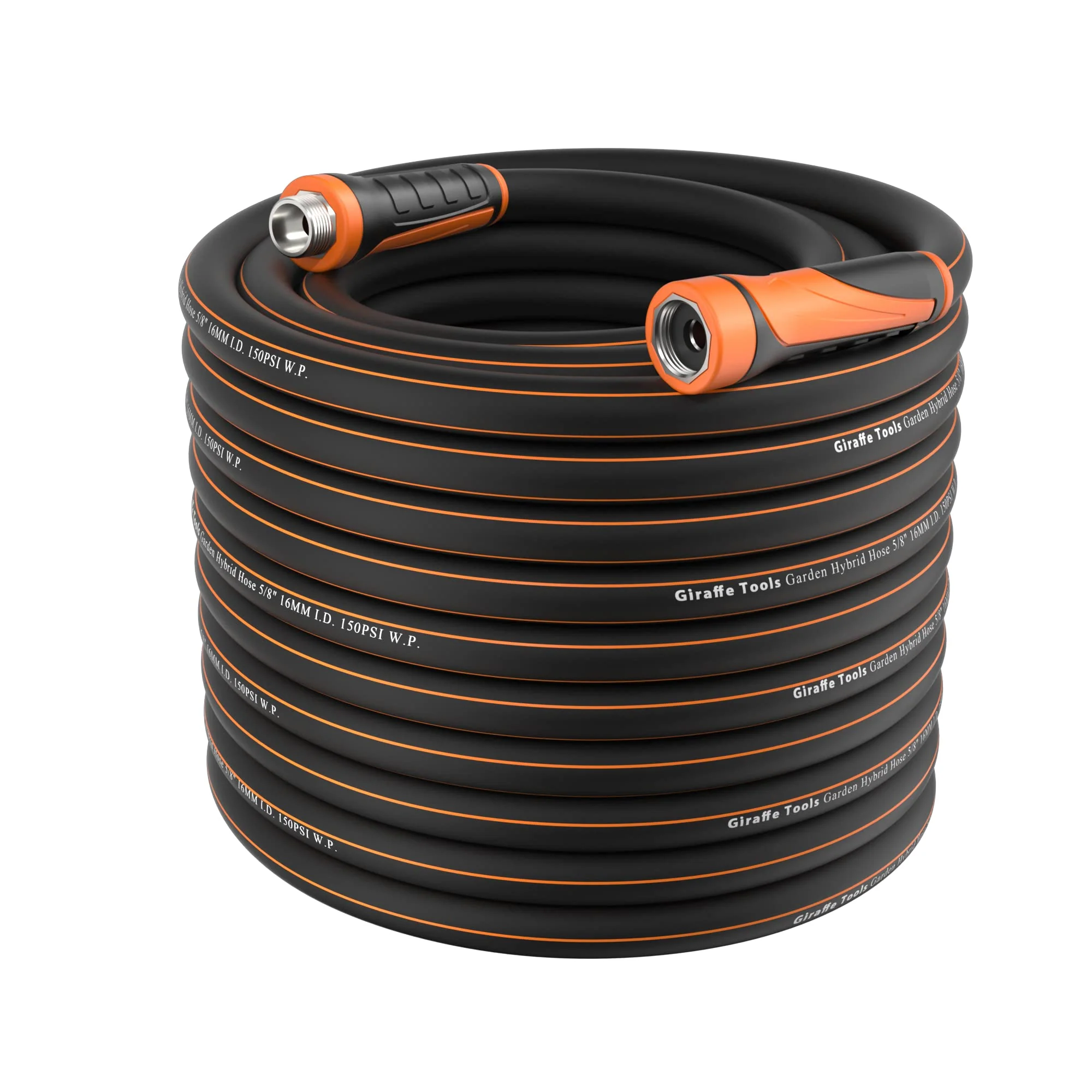 Giraffe Tools Garden Hose 100ft x 5/8" with Swivel Handle