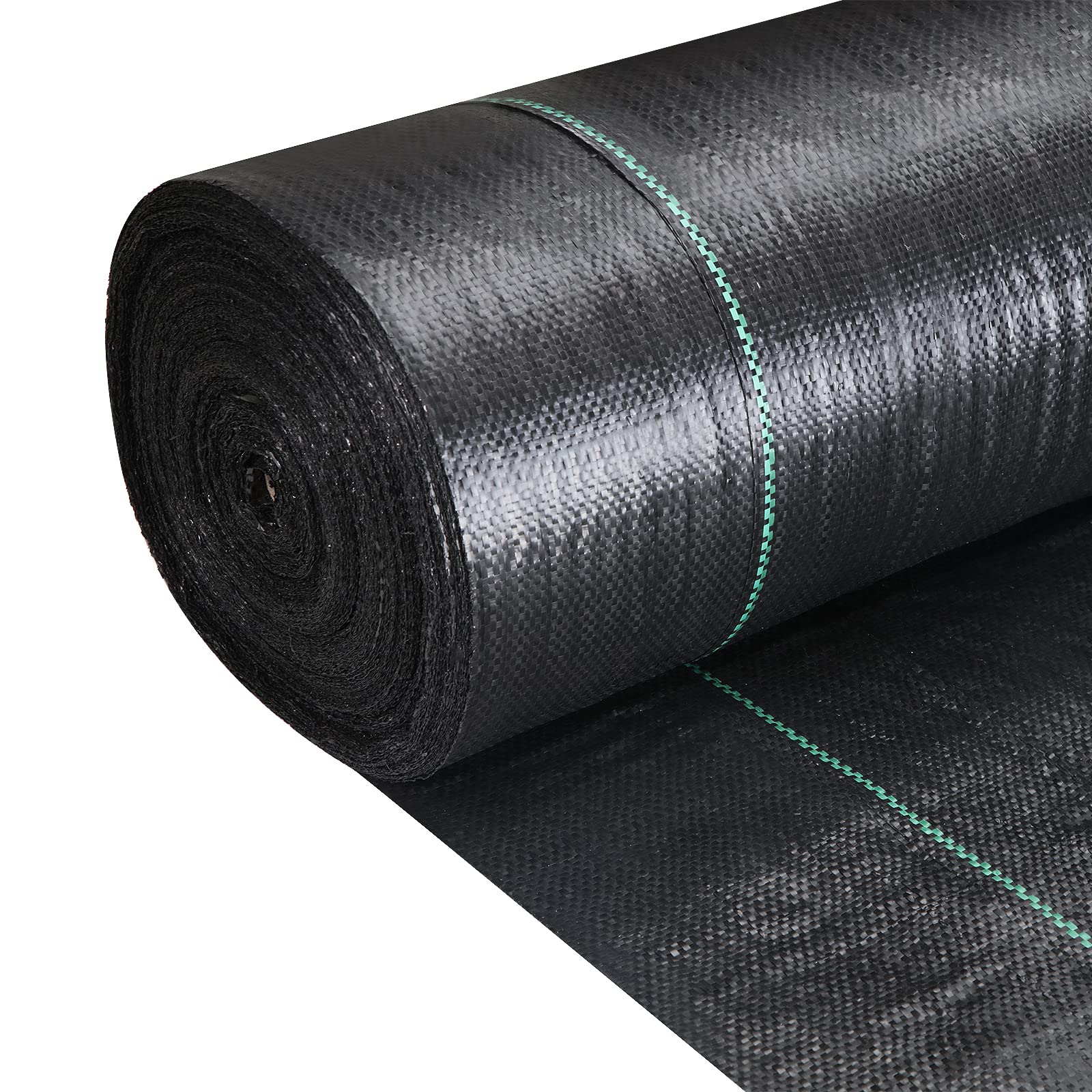 DWALE 6x300 ft Road Fabric Commercial Weed Barrier Fabric