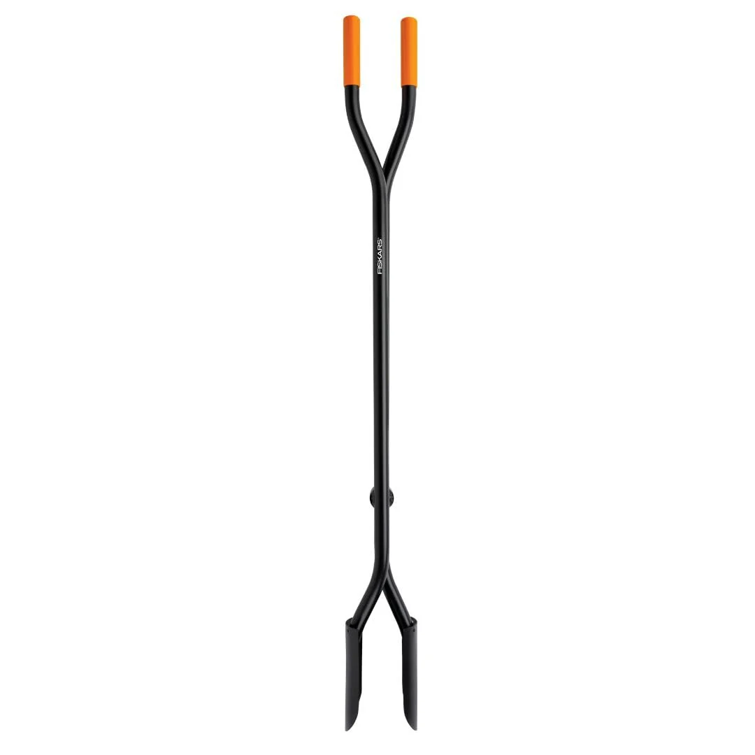 Fiskars 60" Steel Posthole Digger with Long Handled