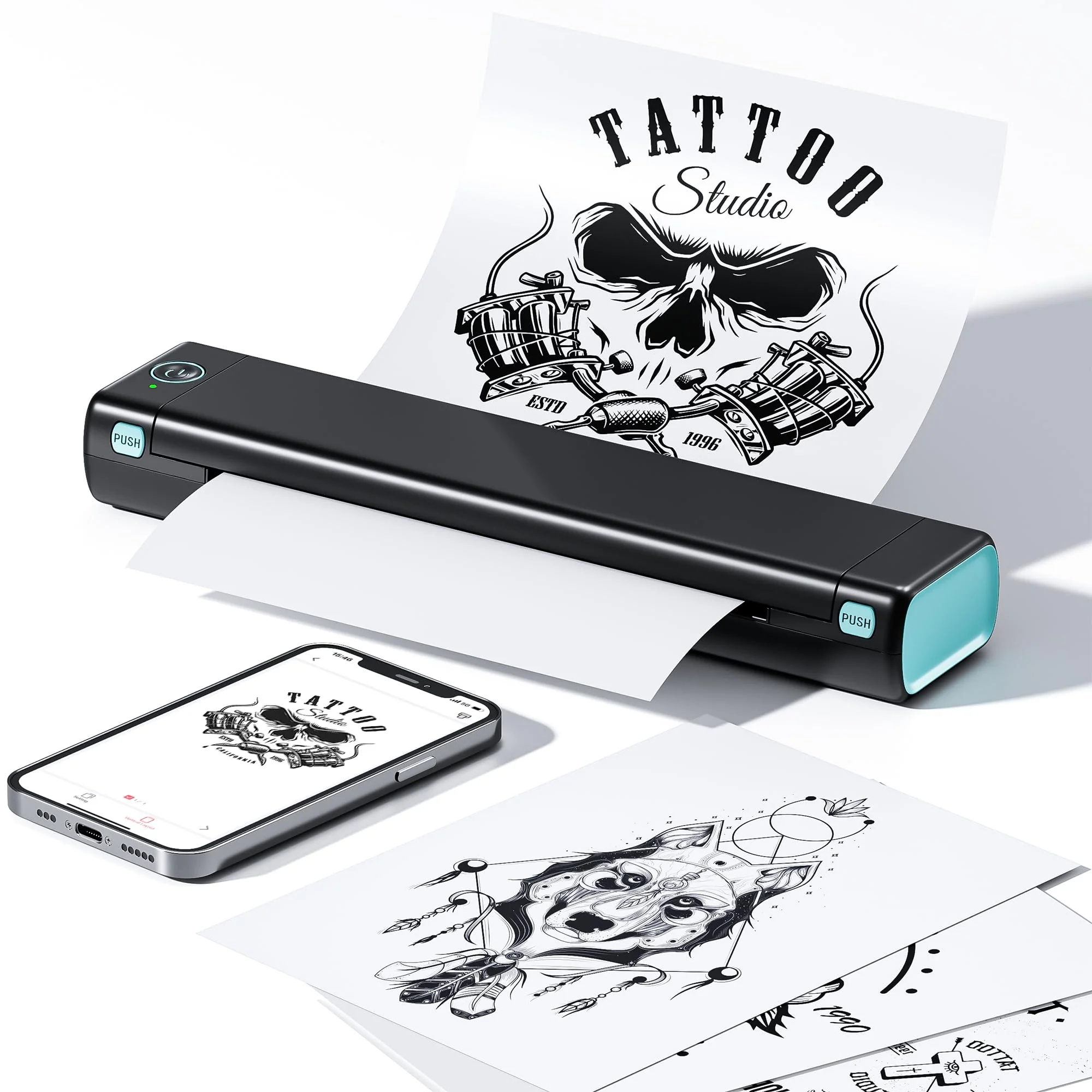 Phomemo M08F Wireless Tattoo Stencil Machines