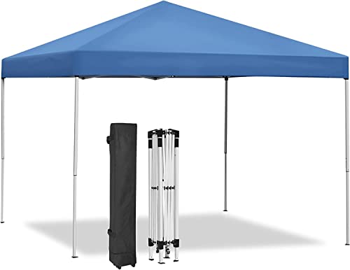 10x10 Pop Up Canopy Tent Portable Outdoor Canopy Tent for Parties Camping
