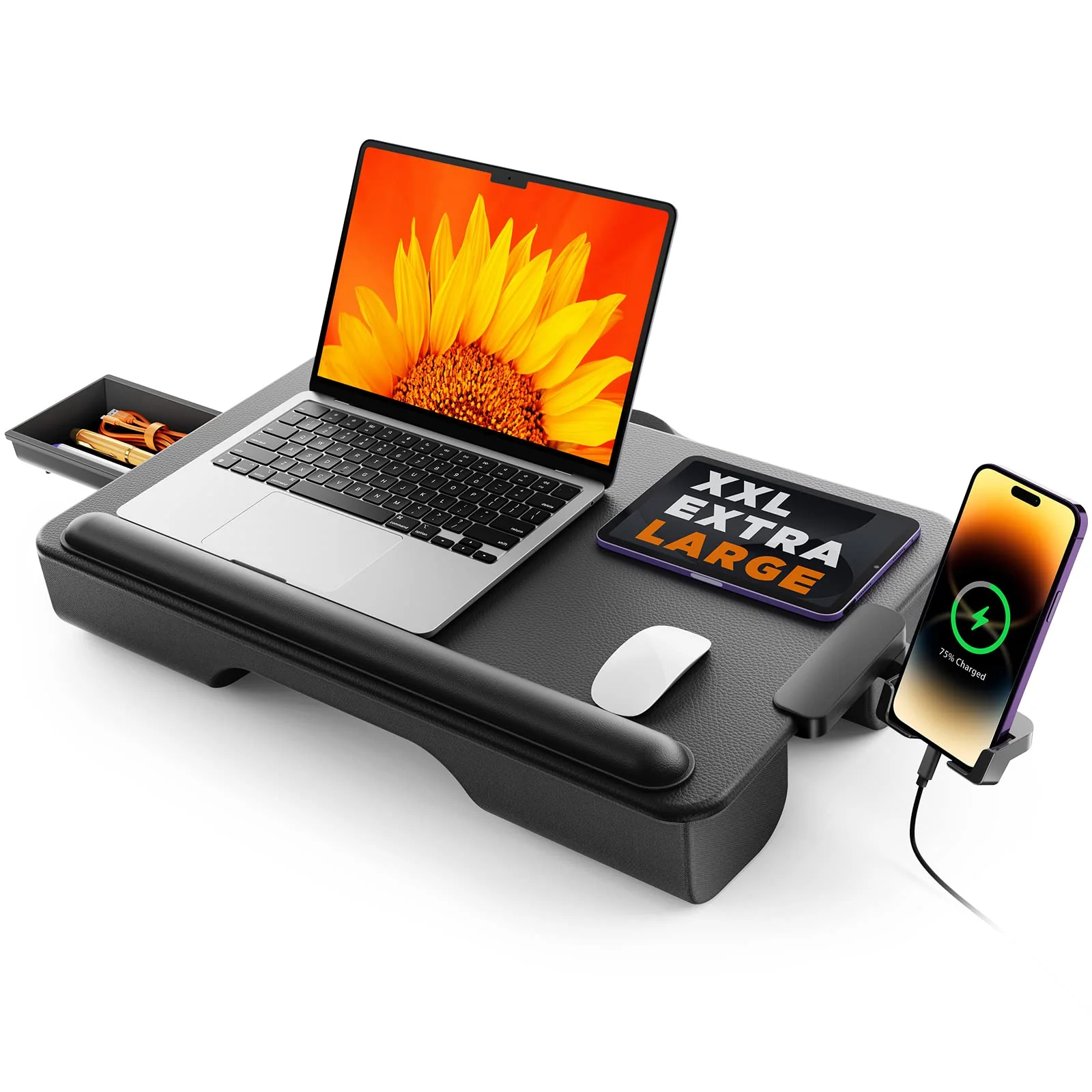 SAIJI Portable Laptop Desk, Fits Up to 17" Laptop & MacBook