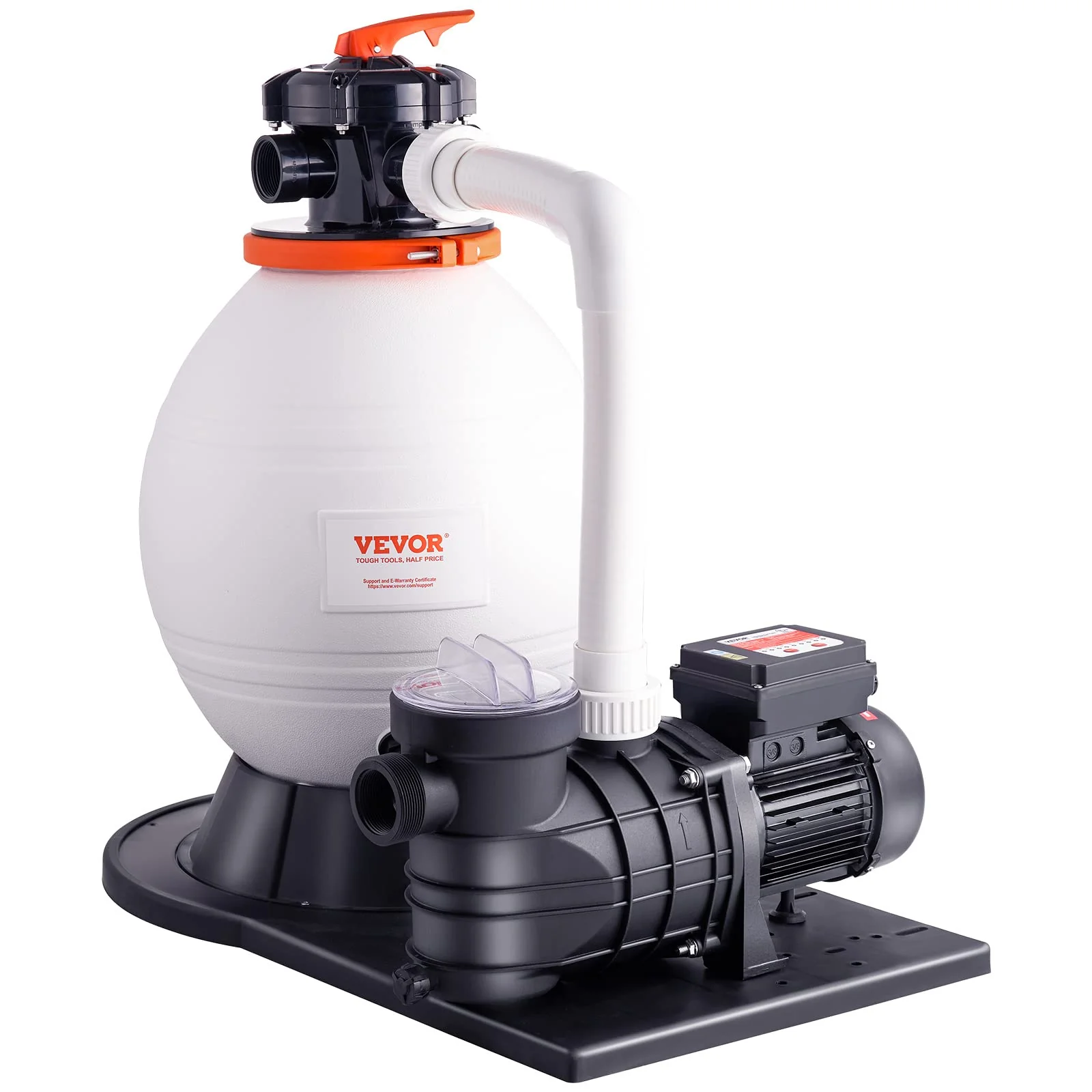 VEVOR 16" Swimming Pumps System & Filters Combo Set