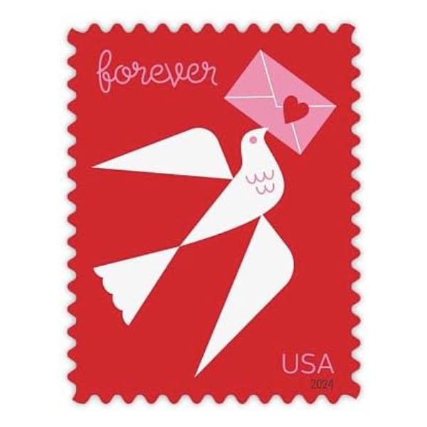 Love 2024 - 5 Sheets / 100 Pcs