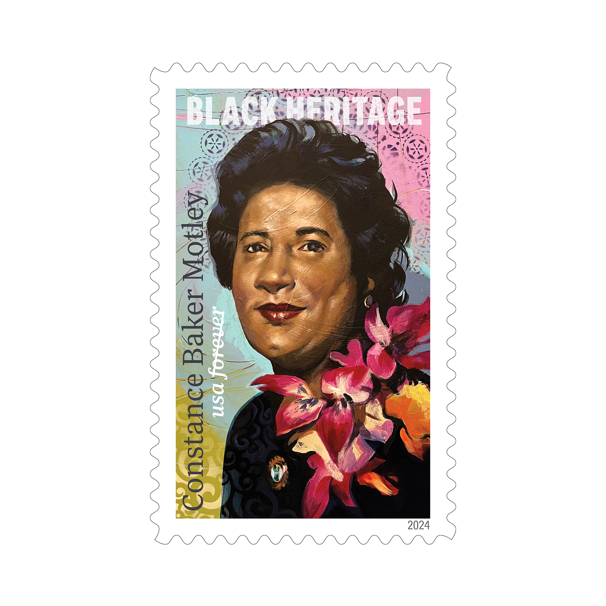 Constance Baker Motley 2024- 5 Sheets / 100 Pcs