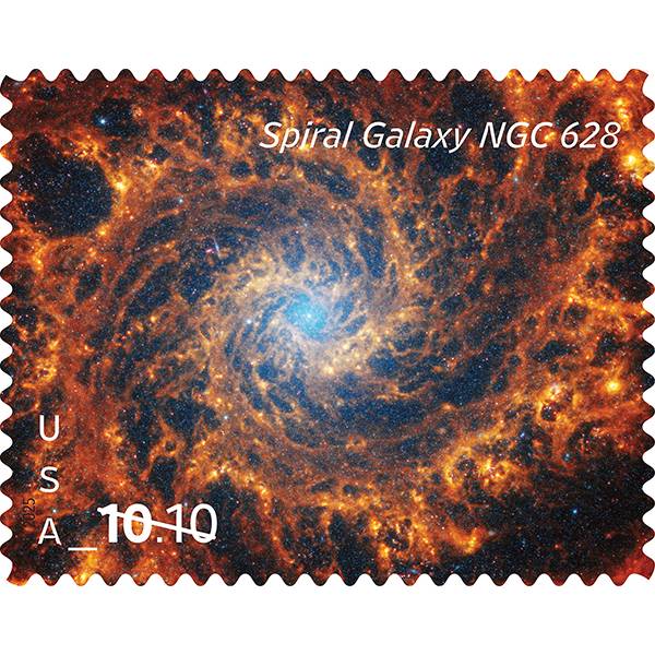 $10.1 Spiral Galaxy 2025 - 5 Sheets / 20 Pcs