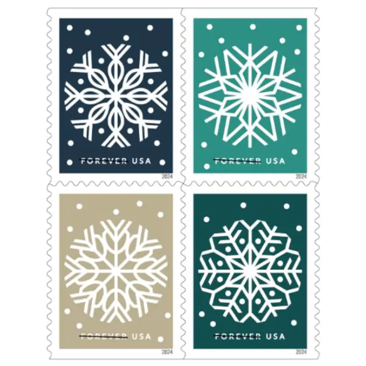 Winter Whimsy 2024 - 5 Sheets / 100 Pcs