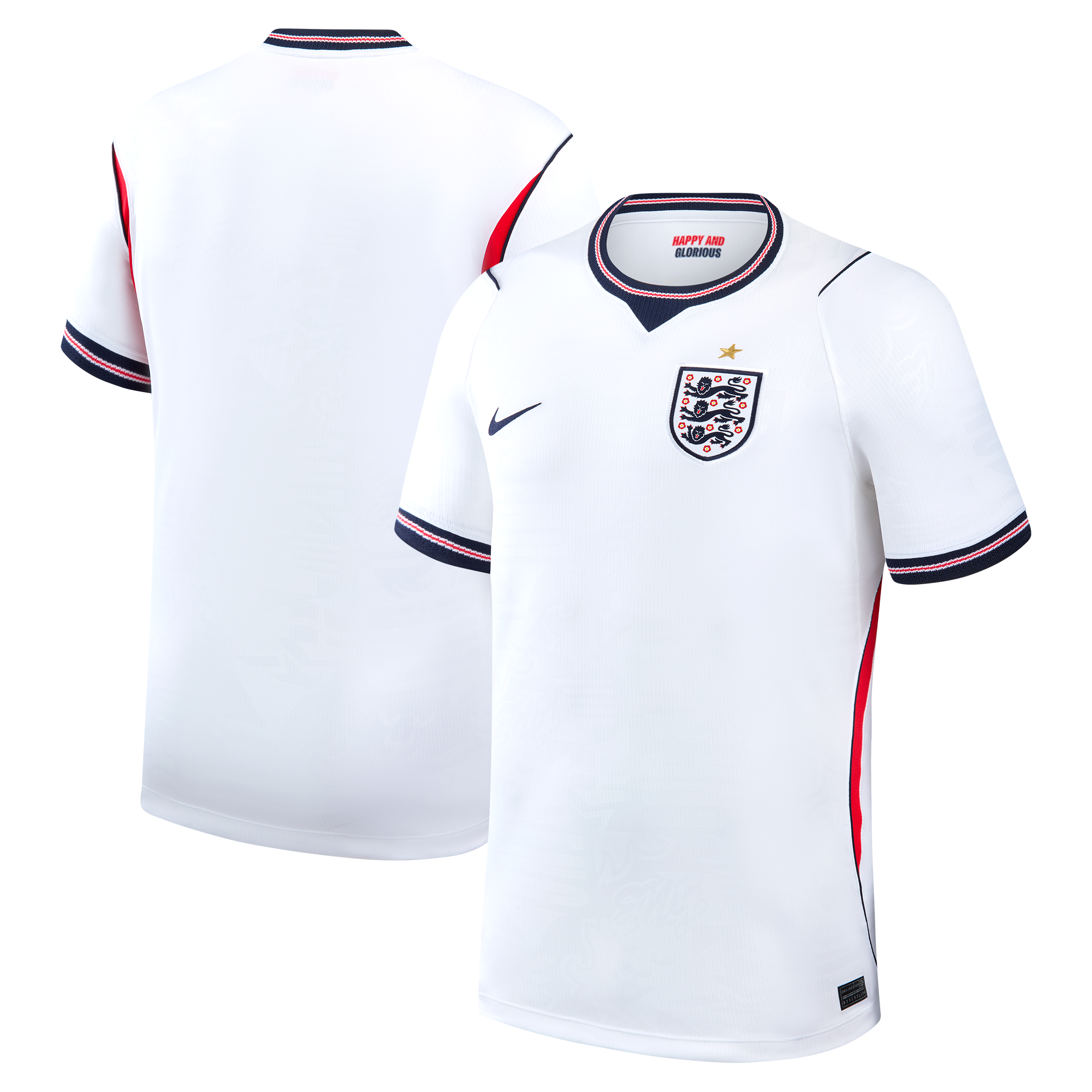England National Team Nike 2026 Home Stadium Replica Jersey - White