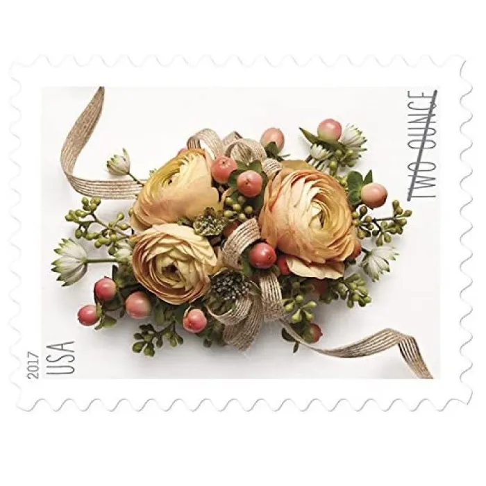 Celebration Corsage 2017 Two Ounce Rate (2 oz.) - 5 Sheets / 100 Pcs
