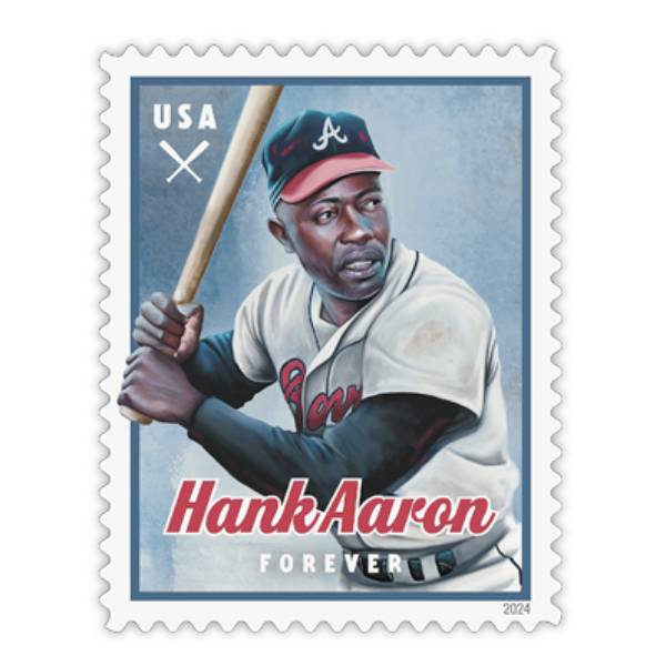 Hank Aaron 2024 - 5 Sheets / 100 Pcs