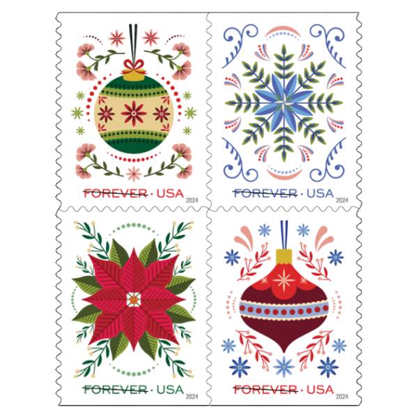Holiday Joy 2024 - 5 Sheets / 100 Pcs