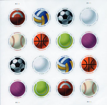 Have a Ball! 2017 - 5 Sheets / 80 Pcs