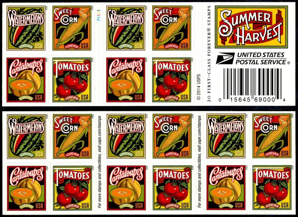 Summer Harvest 2015 - 5 Booklets / 100 Pcs