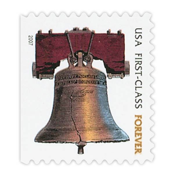 Liberty Bell 2007- 5 Sheets / 100 Pcs