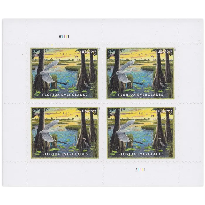 $9.65 Florida Everglades 2023 - 5 Sheets/20 pcs