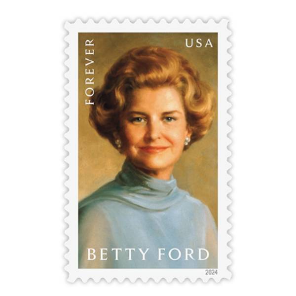 Betty Ford 2024- 5 Sheets / 100 Pcs