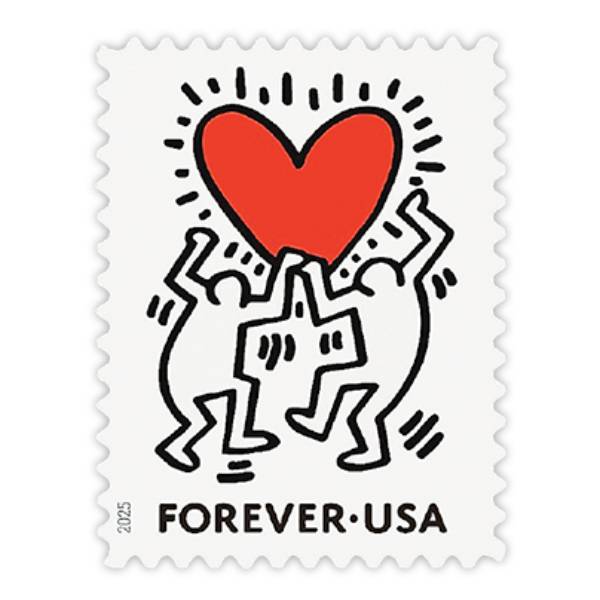 Love 2025 - 5 Sheets / 100 Pcs