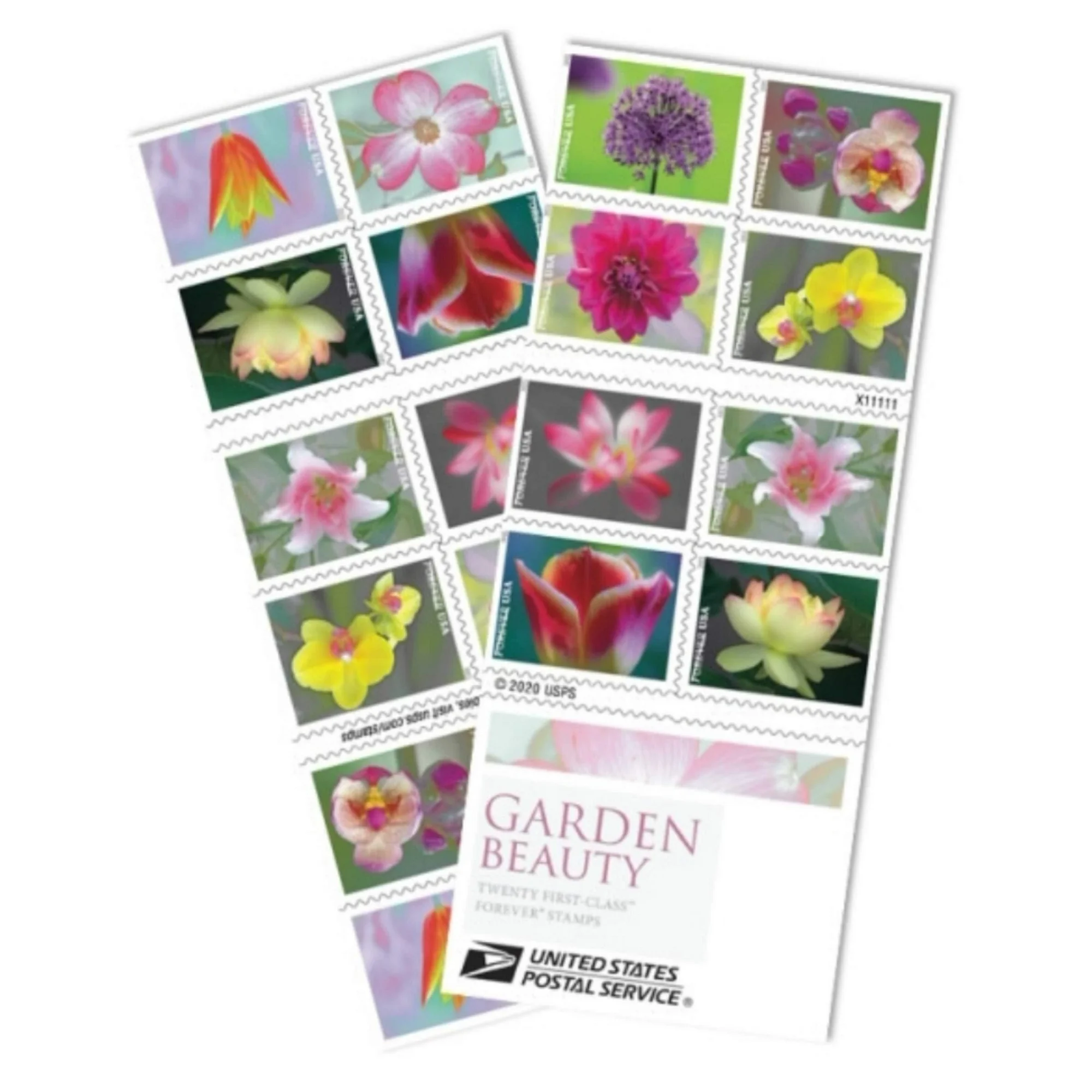 Garden Beauty 2021 - 5 Booklets / 100 Pcs