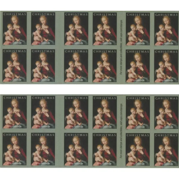 Virgin and Child 2022- 5 Booklets / 100 Pcs