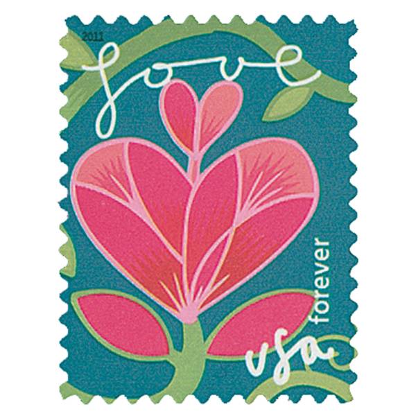 Garden of Love 2011 - 5 Sheets / 100 Pcs