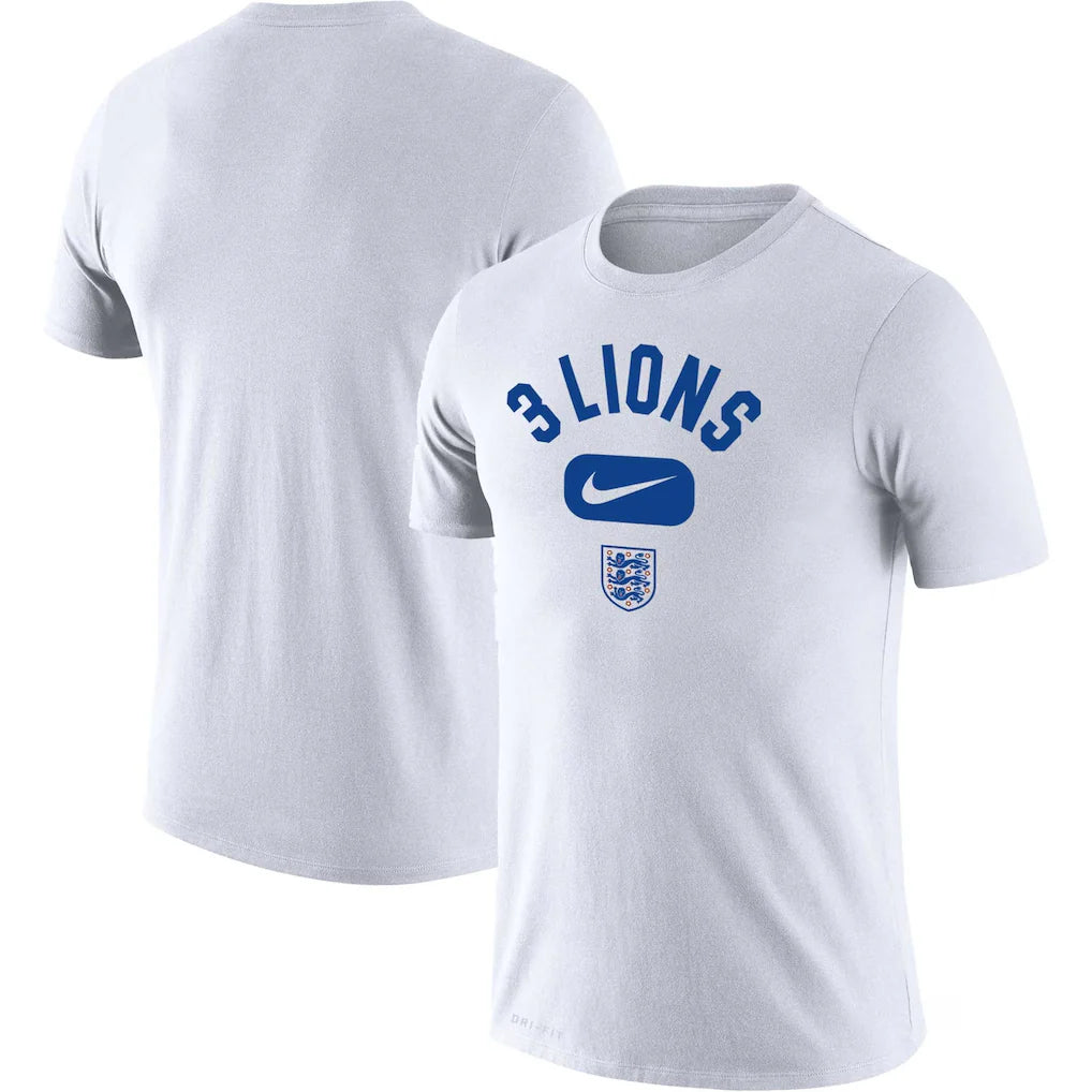 England National Team Nike Lockup Legend Performance T-Shirt - White