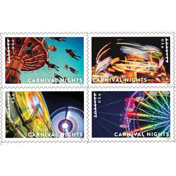 Carnival Nights 2024- 5 Sheets / 100 Pcs