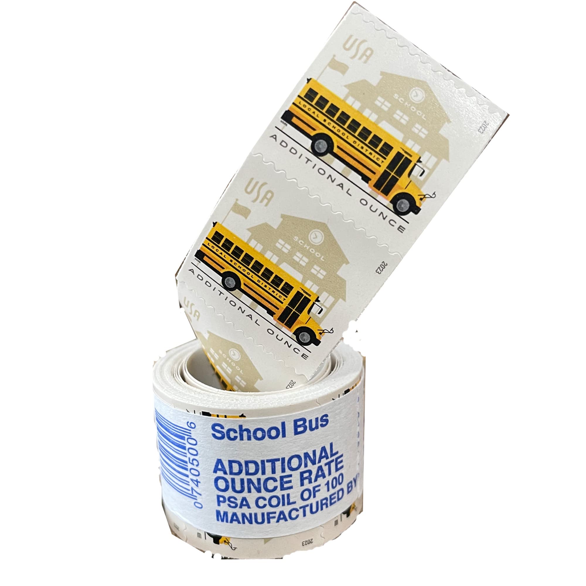 School Bus 2023 - 1 Roll/100 pcs
