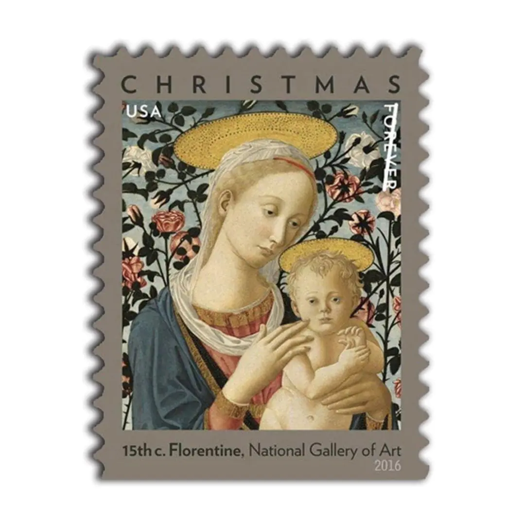 Florentine Madonna and Child 2016- 5 Sheets / 100 Pcs