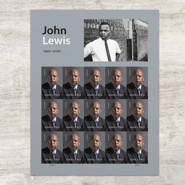 John Lewis 2023 - 5 Sheets / 75 Pcs