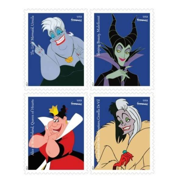 Disney Villains 2017 - 5 Sheets / 100 Pcs