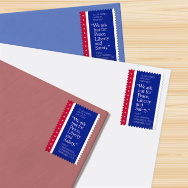 First Continental Congress, 1774 2024 - 5 Sheets / 100 Pcs