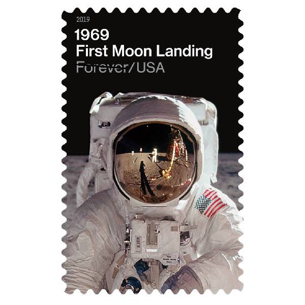 1969: First Moon Landing Stamps 2019 - 5 Sheets /120 Pcs