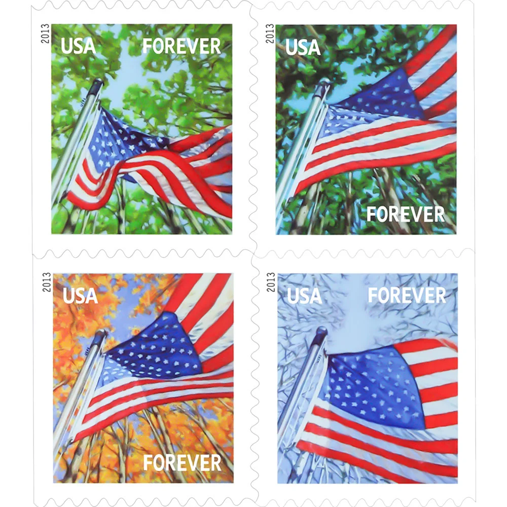 A Flag for All Seasons 2013 - 5 Sheets / 100 Pcs