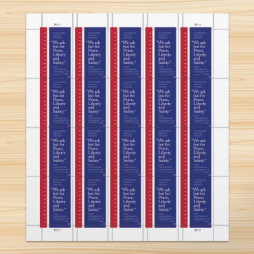 First Continental Congress, 1774 2024 - 5 Sheets / 100 Pcs