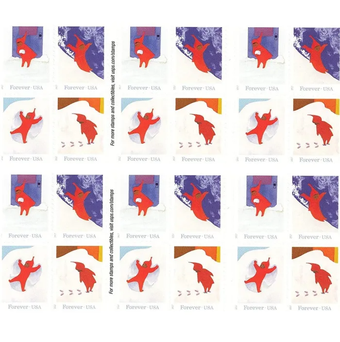 The Snowy Day 2017 - 5 Booklets / 100 Pcs