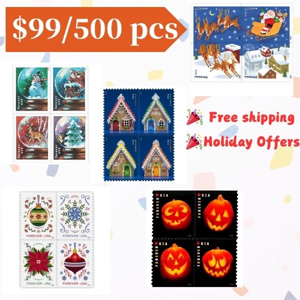 🎁【Free Shipping】Holiday Hot Sale $99/500pcs!