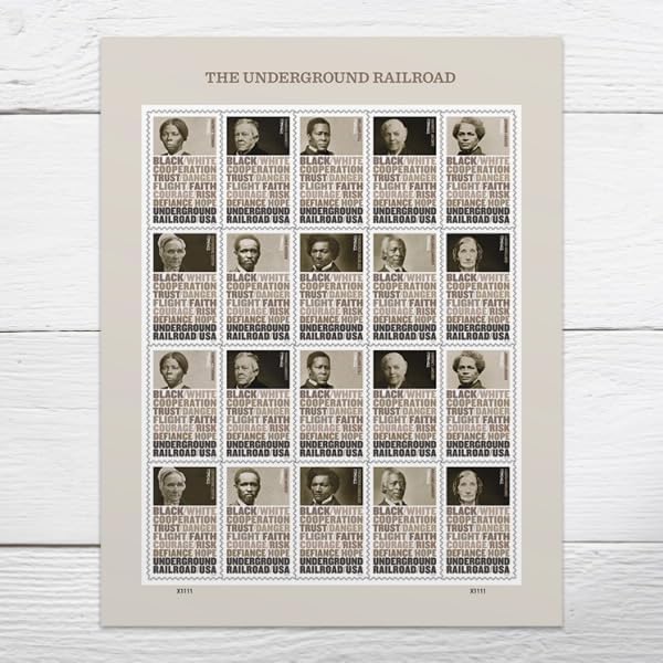 Underground Railroad 2024- 5 Sheets / 100 Pcs