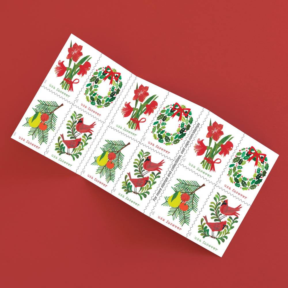 Holiday Cheer 2025 - 5 Sheets / 100 Pcs