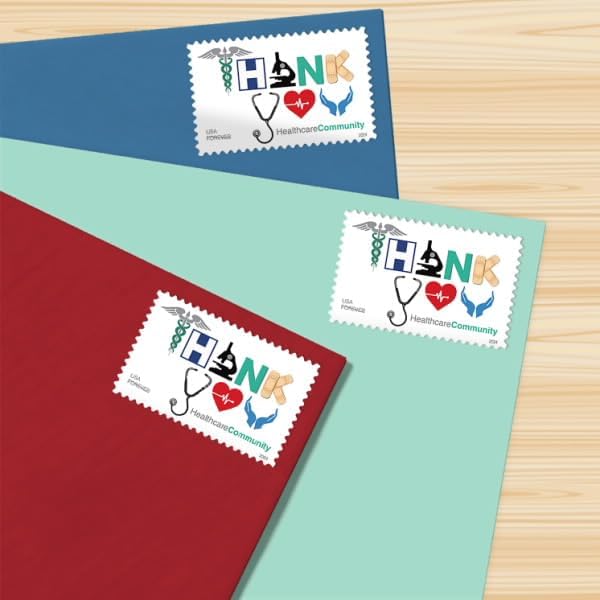 Thank You, Healthcare Community 2024 - 5 Sheets / 100 Pcs