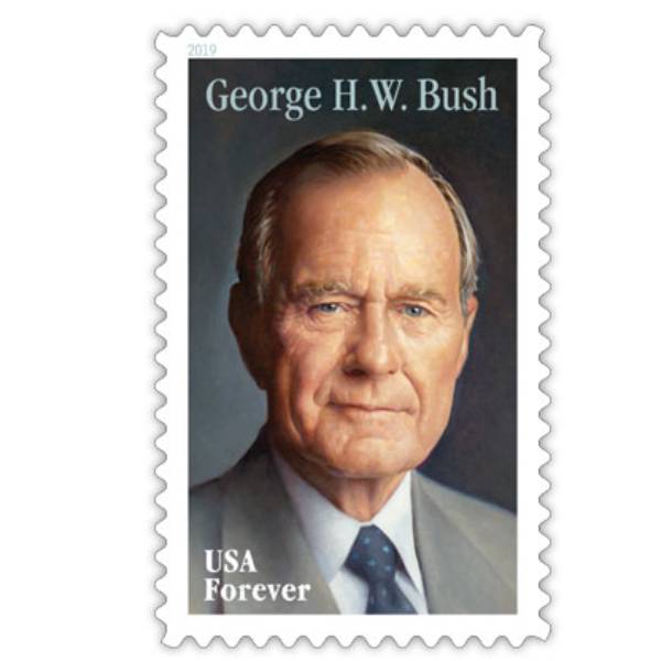 George H.W. Bush 2019 - 5 Sheets / 100 Pcs