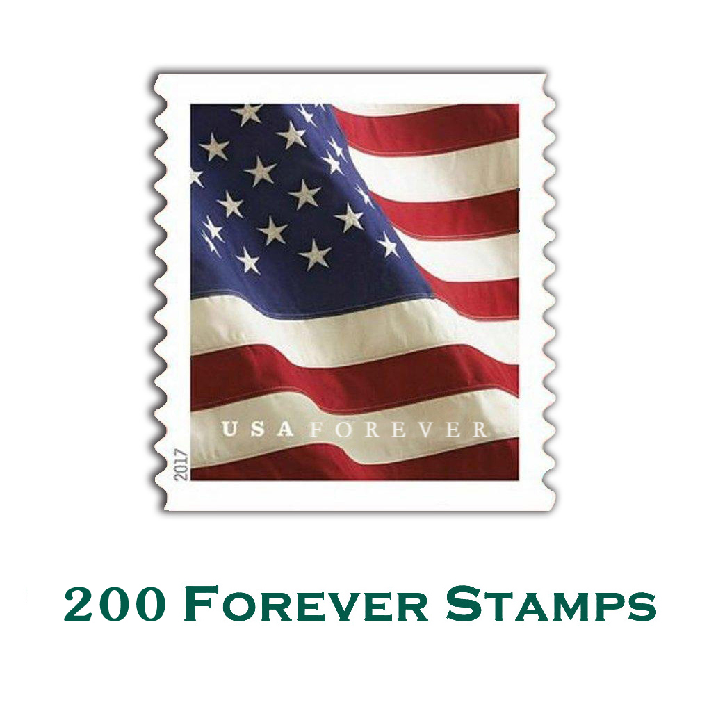 200 Forever Stamps