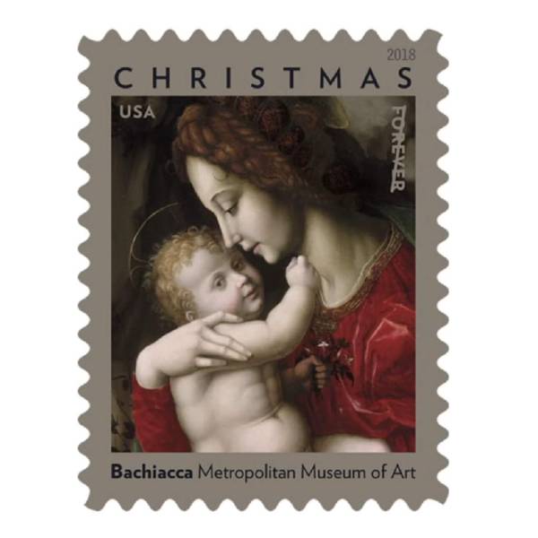 Madonna and Baby by Bachiacca 2018 - 5 Sheets / 100 Pcs