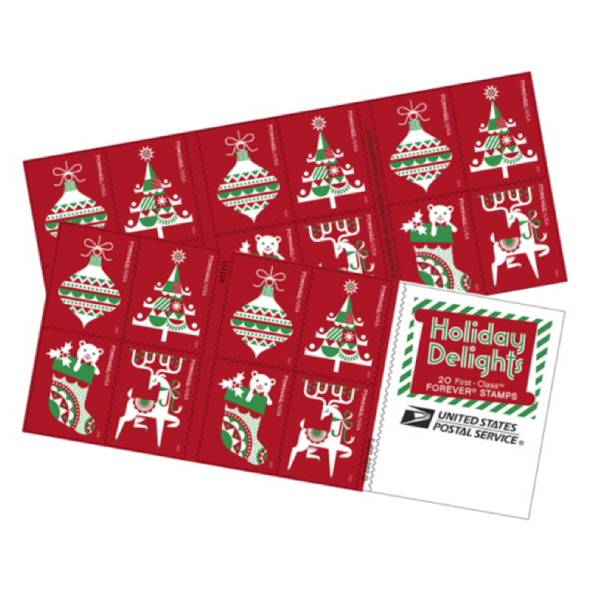 Holiday Delights 2020 - 5 Booklets / 100 Pcs