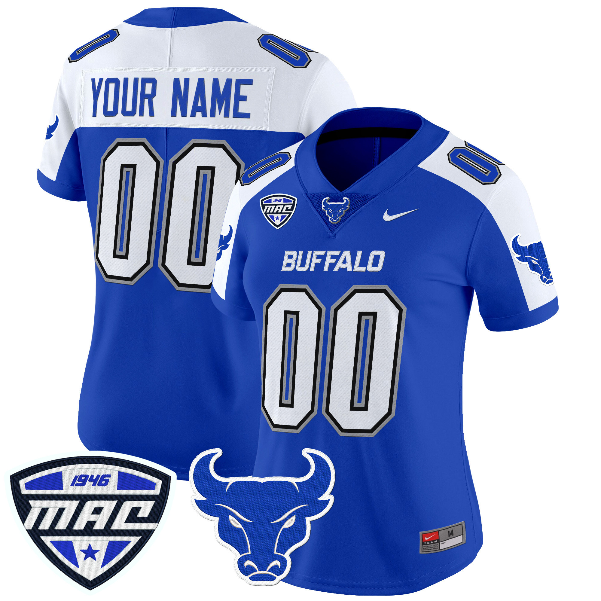Buffalo Bulls 2025 Vapor Limited Custom Jersey - All Stitched