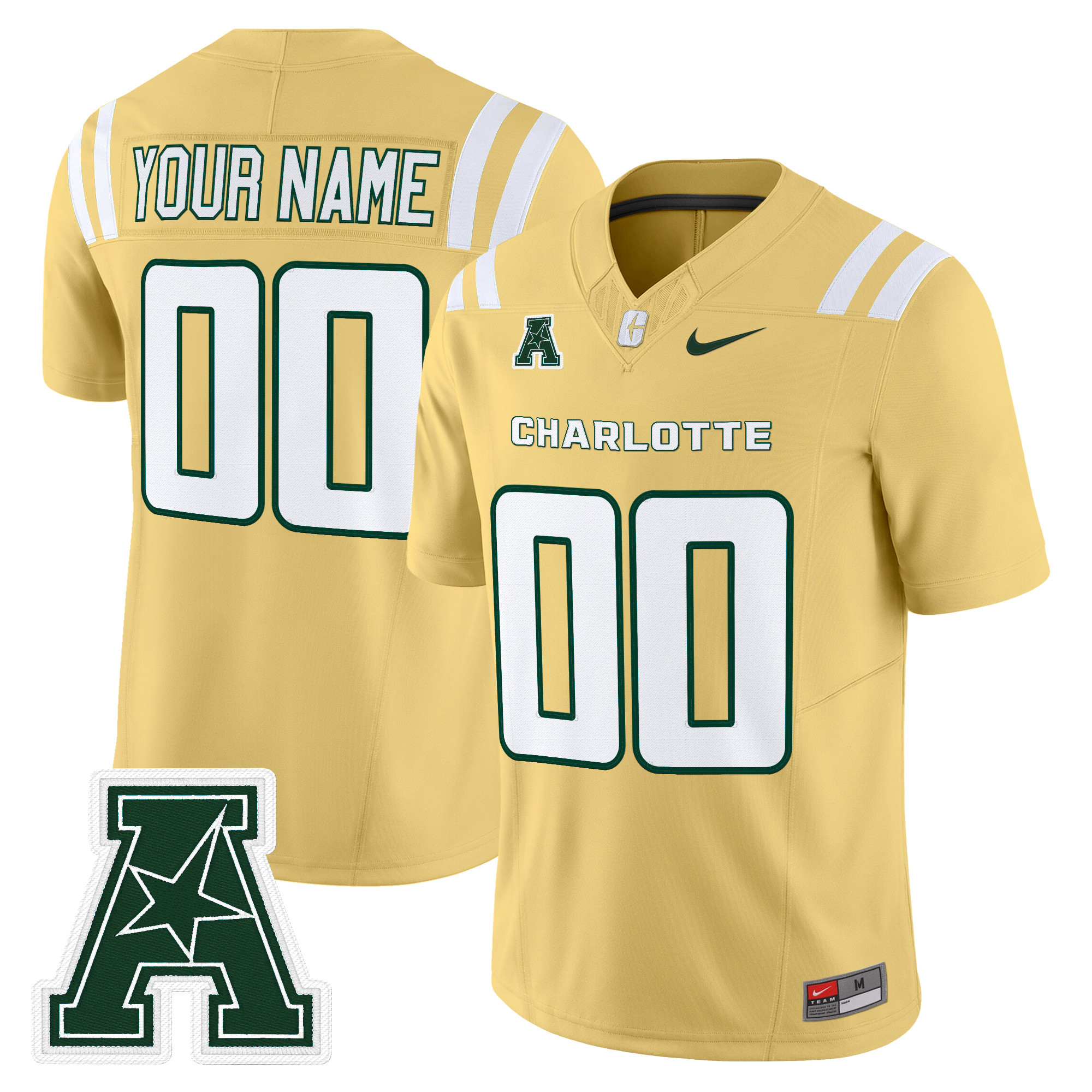 Charlotte 49ers 2025 Vapor Limited Custom Jersey - All Stitched