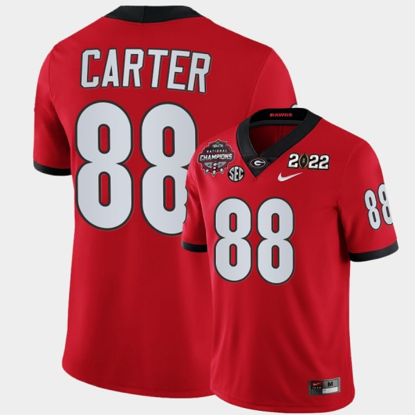 Georgia Bulldogs 88 Jalen Carter Vapor Jersey - All Stitched