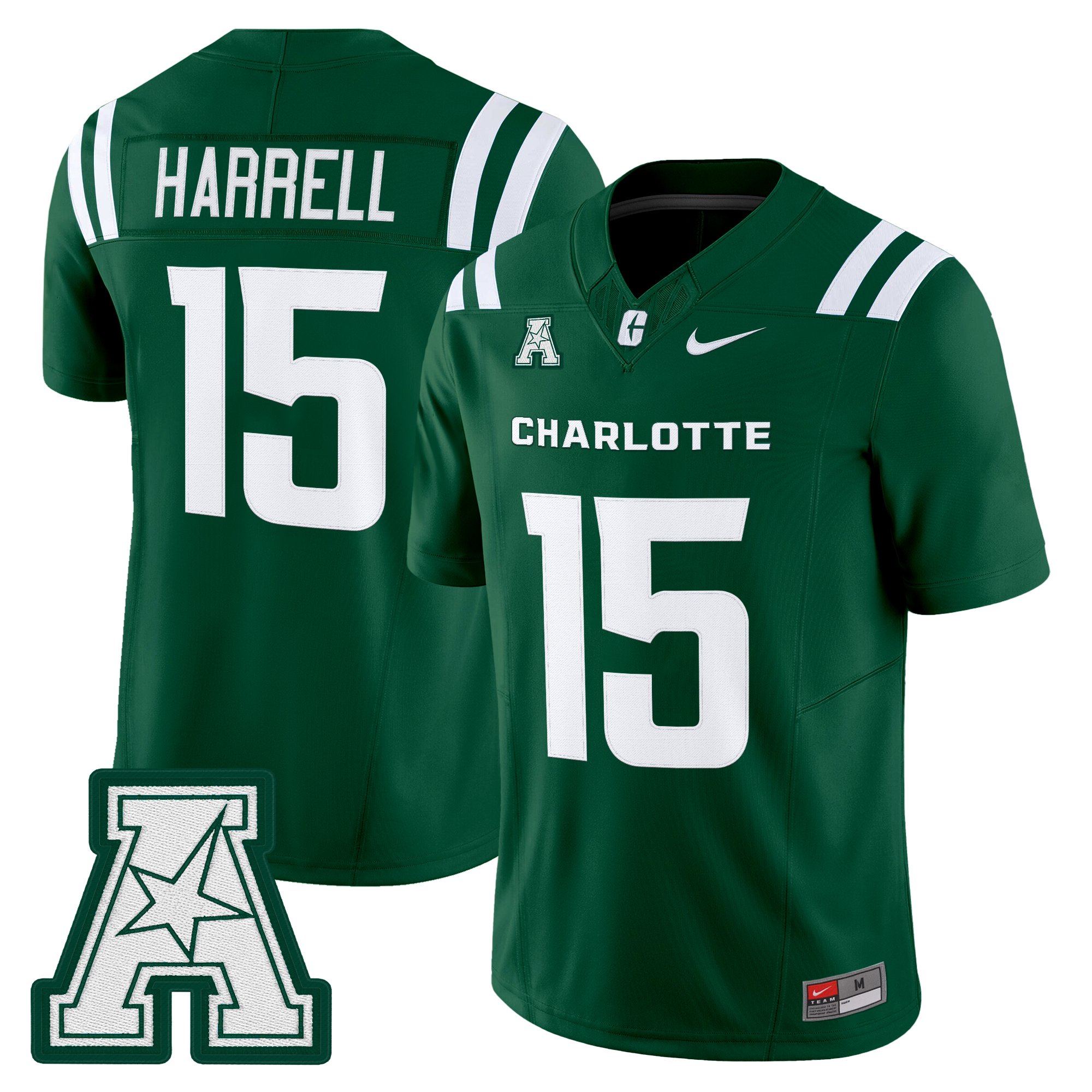 Men's Charlotte 49ers 2025 Vapor Limited Jersey - All Stitched