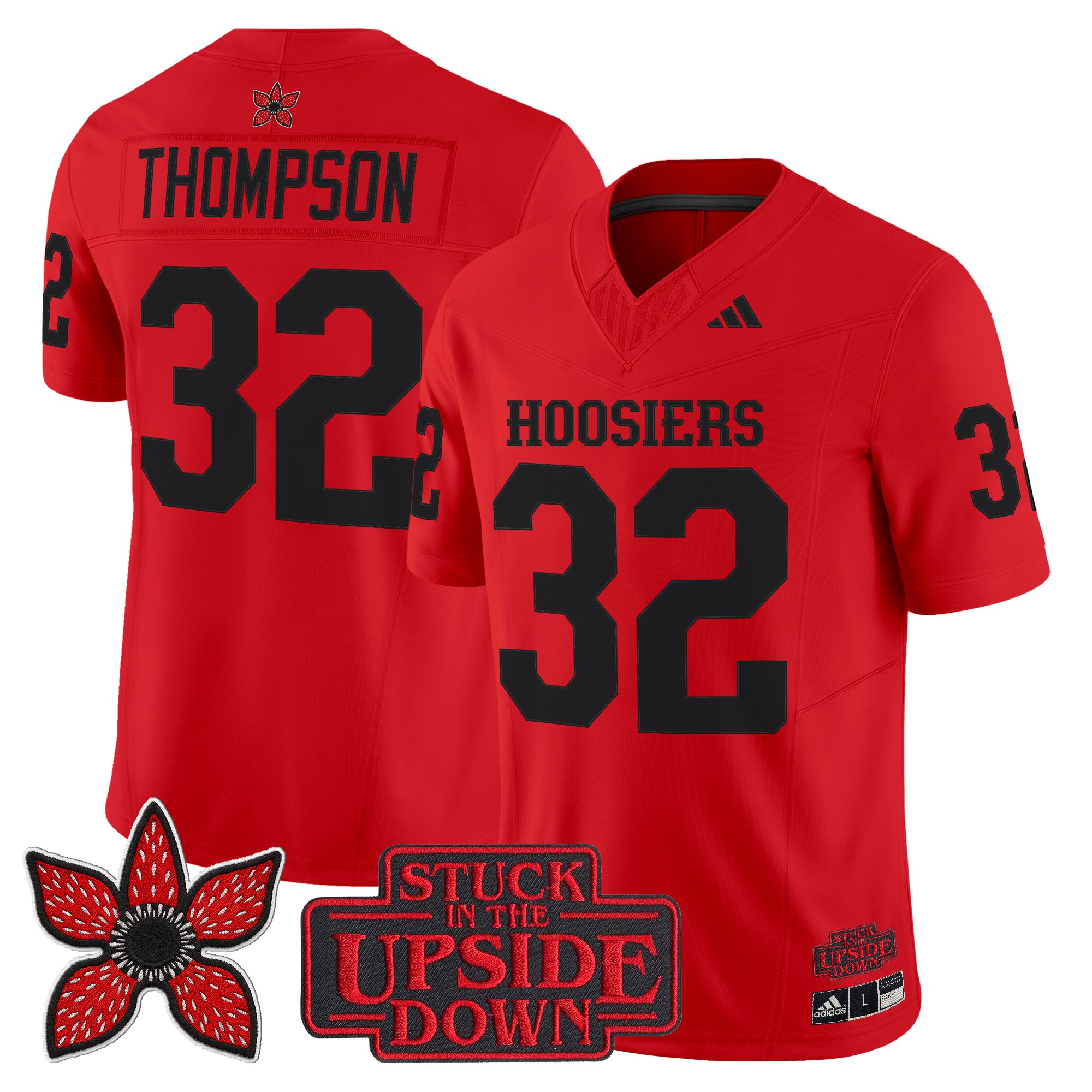 Men's Indiana Hoosiers 'Stranger Things Edition' Vapor Limited Jersey - All Stitched