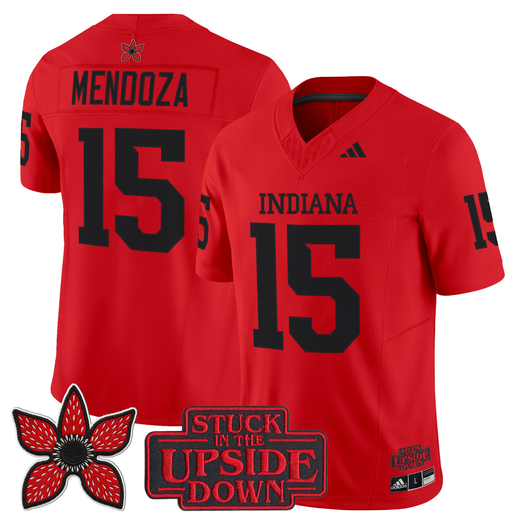 Men's Indiana Hoosiers 'Stranger Things Edition' Vapor Limited Jersey V2 - All Stitched