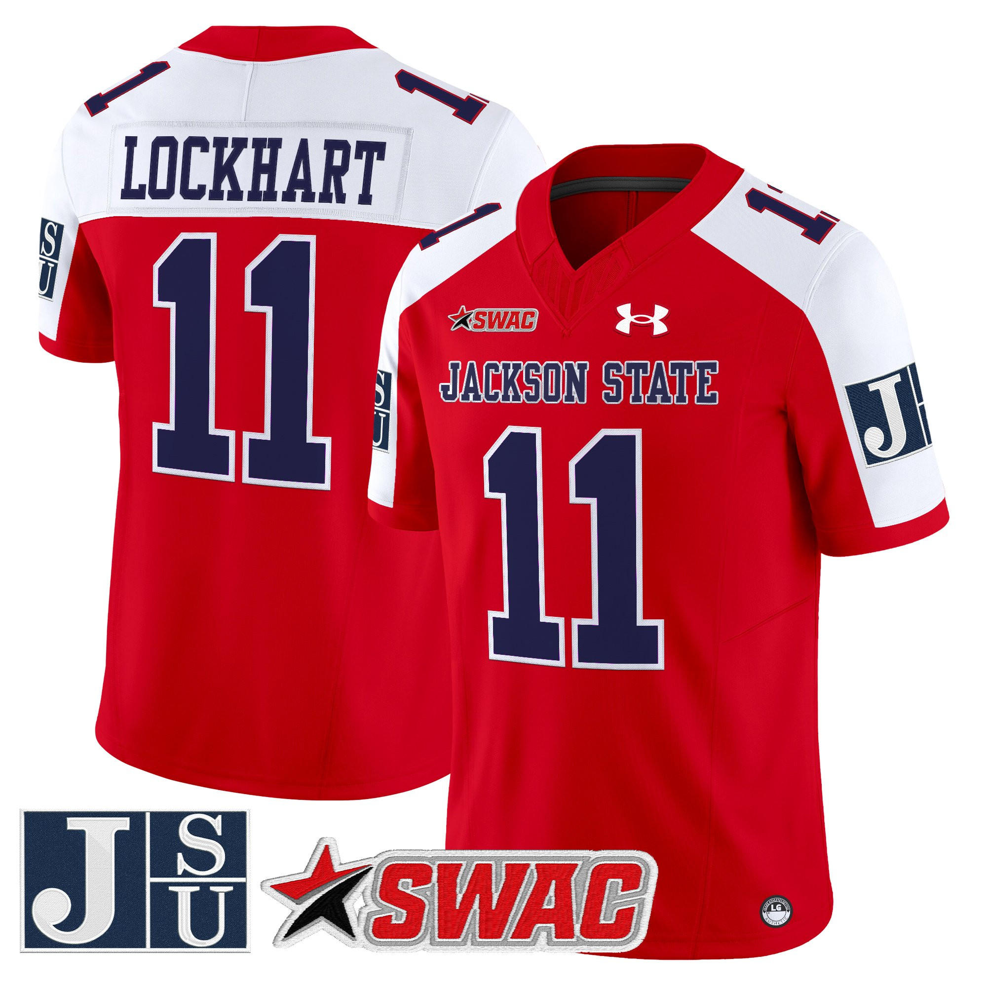 Men's Jackson State Tigers 2025 Vapor Limited Jersey - All Stitched